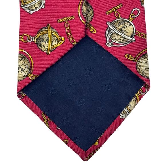 Chanel Globe Pattern Tie - Picture 8 of 16